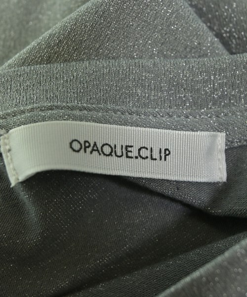OPAQUE.CLIP（オペークドットクリップ）Tシャツ・カットソー グレー サイズ:38(M位) レディース/2200639358192