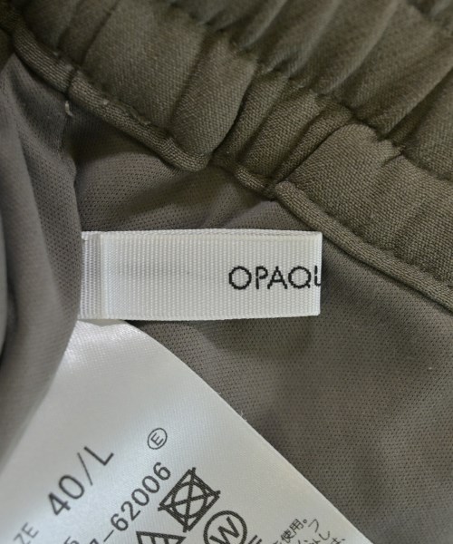 OPAQUE.CLIP（オペークドットクリップ）スラックス ベージュ サイズ:L レディース/2200648476108