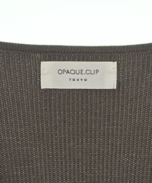 OPAQUE.CLIP（オペークドットクリップ）ニット・セーター 茶 サイズ:36(S位) レディース/2200639486086