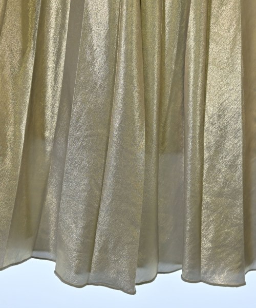 OPAQUE.CLIP（オペークドットクリップ）ロング・マキシ丈スカート ゴールド サイズ:S レディース/2200639486109