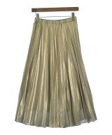 OPAQUE.CLIP（オペークドットクリップ）ロング・マキシ丈スカート ゴールド サイズ:S レディース/2200639486109