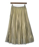 OPAQUE.CLIP（オペークドットクリップ）ロング・マキシ丈スカート ゴールド サイズ:S レディース/2200639486109