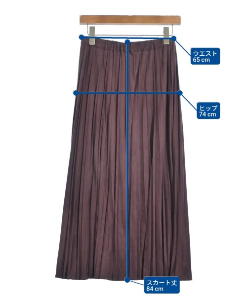 OPAQUE.CLIP（オペークドットクリップ）ロング・マキシ丈スカート 赤 サイズ:38(M位) レディース/2200639486130