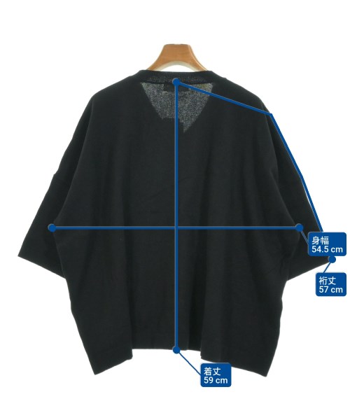 OPAQUE.CLIP（オペークドットクリップ）ニット・セーター 黒 サイズ:L レディース/2200640714048