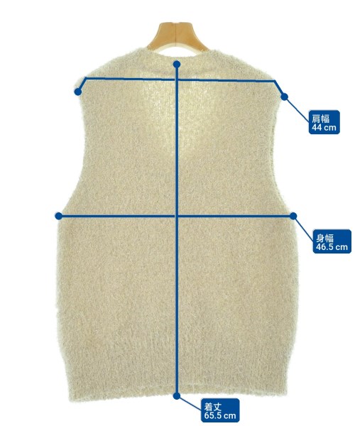 OPAQUE.CLIP（オペークドットクリップ）ベスト/ノースリーブ ベージュ サイズ:40/L レディース/2200642449191