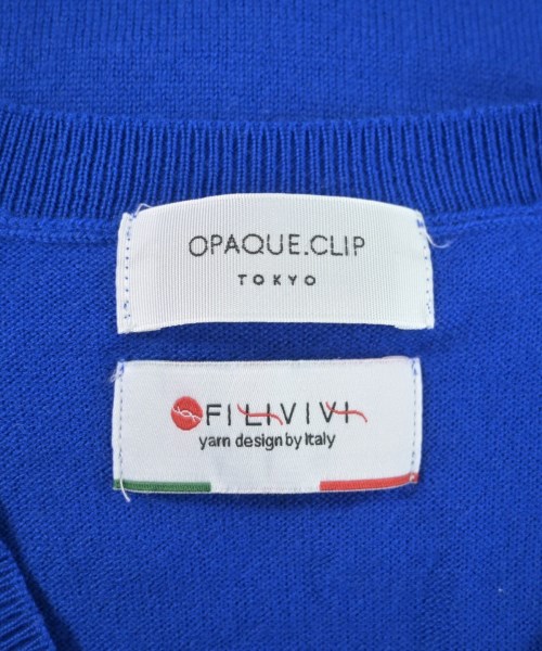 OPAQUE.CLIP（オペークドットクリップ）ニット・セーター 青 サイズ:M レディース/2200642771094