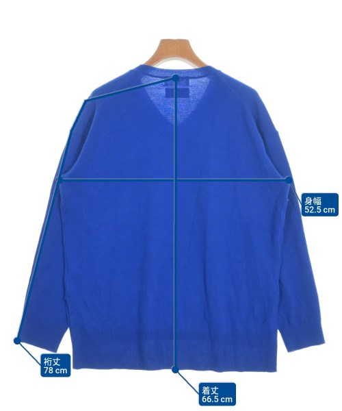 OPAQUE.CLIP（オペークドットクリップ）ニット・セーター 青 サイズ:M レディース/2200642771094