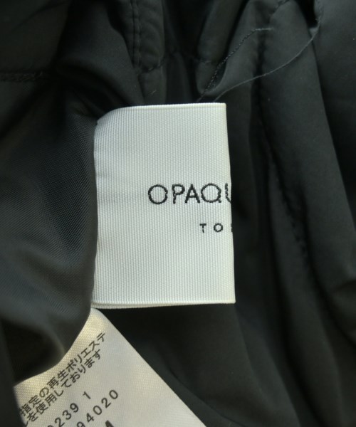 OPAQUE.CLIP（オペークドットクリップ）ブルゾン 黒 サイズ:38(M位) レディース/2200645904017