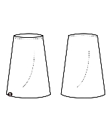 OPAQUE.CLIP（オペークドットクリップ）ロング・マキシ丈スカート 黒 サイズ:38(M位) レディース/2200649067039