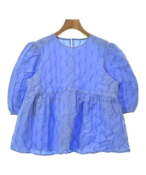 OPAQUE.CLIP(オペークドットクリップ)ブラウス 青 サイズ:38(M位)/2200640957025