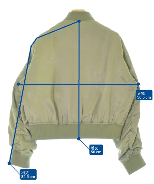 OPAQUE.CLIP（オペークドットクリップ）ミリタリーブルゾン カーキ サイズ:38(M位) レディース/2200644894012