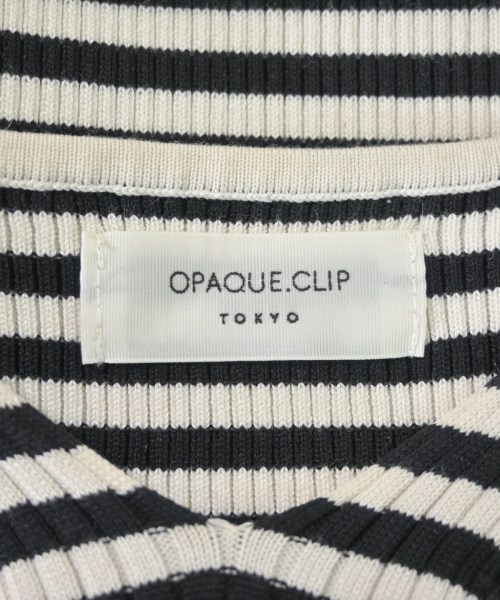 OPAQUE.CLIP（オペークドットクリップ）ニット・セーター 黒 サイズ:F レディース/2200644894036