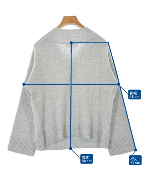 OPAQUE.CLIP（オペークドットクリップ）ニット・セーター グレー サイズ:38(M位) レディース/2200647605035