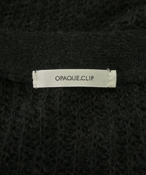 OPAQUE.CLIP（オペークドットクリップ）カーディガン 黒 サイズ:38(M位) レディース/2200639521084