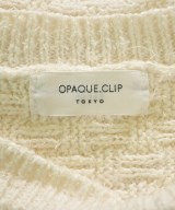 OPAQUE.CLIP（オペークドットクリップ）ニット・セーター 白 サイズ:38(M位) レディース/2200639521091