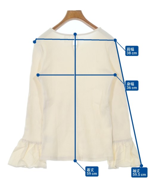 OPAQUE.CLIP（オペークドットクリップ）Tシャツ・カットソー ベージュ サイズ:40(L位) レディース/2200639521138