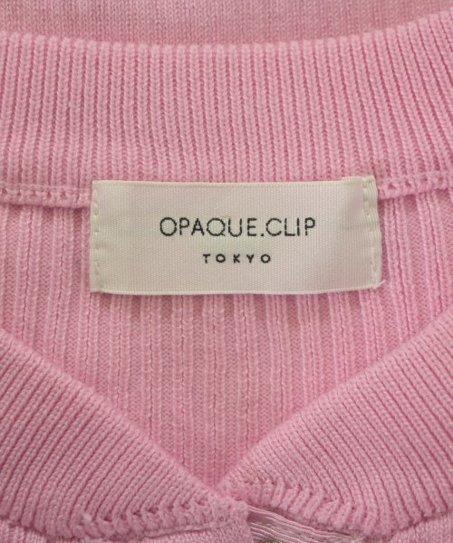 OPAQUE.CLIP（オペークドットクリップ）カーディガン ピンク サイズ:L レディース/2200639521176