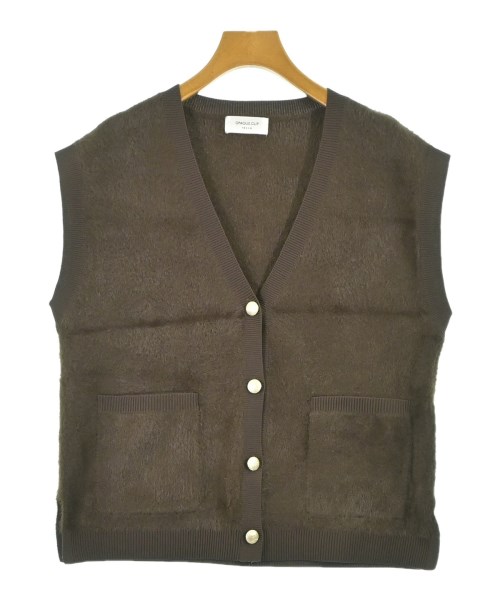 OPAQUE.CLIP(オペークドットクリップ)ベスト 茶 サイズ:F/2200639521206