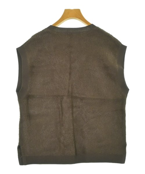 OPAQUE.CLIP（オペークドットクリップ）ベスト 茶 サイズ:F レディース/2200639521206