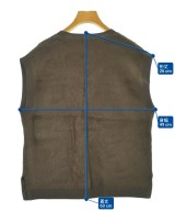 OPAQUE.CLIP（オペークドットクリップ）ベスト 茶 サイズ:F レディース/2200639521206