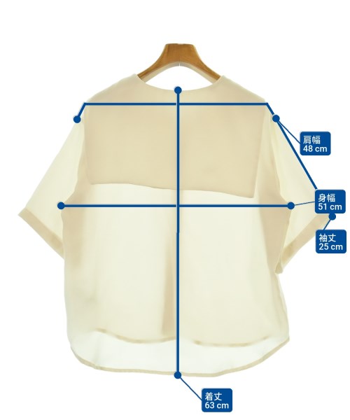 OPAQUE.CLIP（オペークドットクリップ）ブラウス ベージュ サイズ:38(M位) レディース/2200639521220