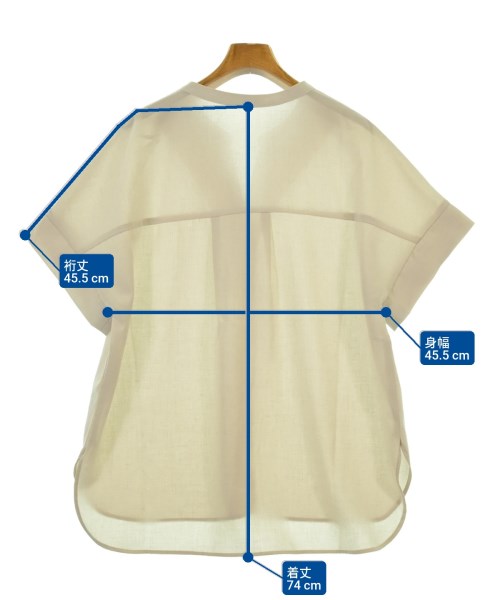 OPAQUE.CLIP（オペークドットクリップ）ブラウス ベージュ サイズ:38(M位) レディース/2200639521237