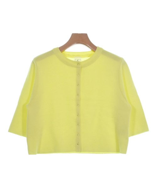 OPAQUE.CLIP(オペークドットクリップ)カーディガン 黄 サイズ:F/2200639521282