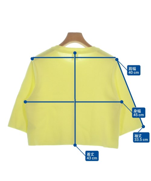 OPAQUE.CLIP（オペークドットクリップ）カーディガン 黄 サイズ:F レディース/2200639521282