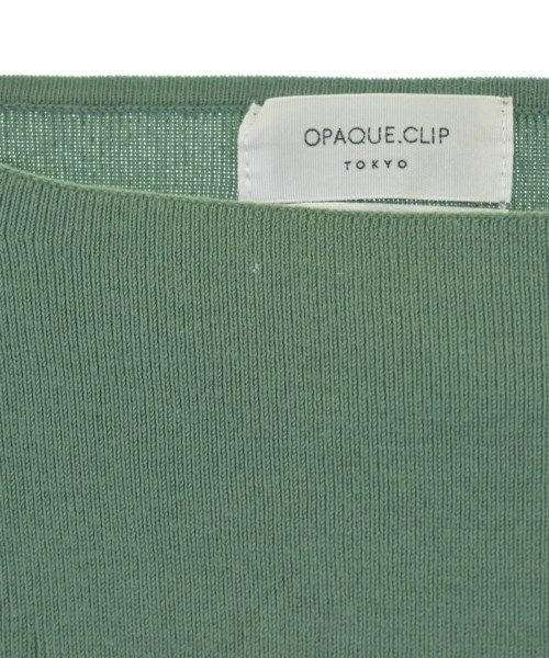 OPAQUE.CLIP（オペークドットクリップ）ニット・セーター 緑 サイズ:38(M位) レディース/2200645390049