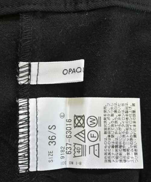 OPAQUE.CLIP（オペークドットクリップ）その他 黒 サイズ:36/S レディース/2200648202035
