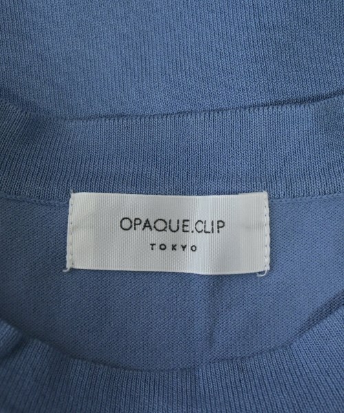 OPAQUE.CLIP（オペークドットクリップ）ベスト 青 サイズ:38(M位) レディース/2200648026099