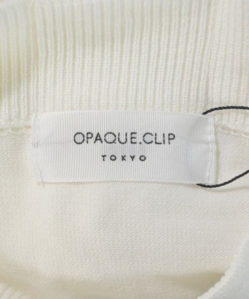 OPAQUE.CLIP（オペークドットクリップ）ニット・セーター 白 サイズ:38(M位) レディース/2200700778386