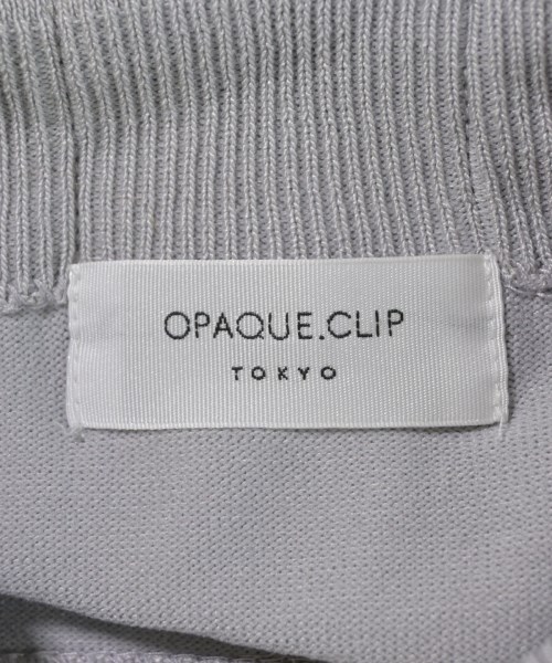OPAQUE.CLIP（オペークドットクリップ）ニット・セーター グレー サイズ:38(M位) レディース/2200700778393