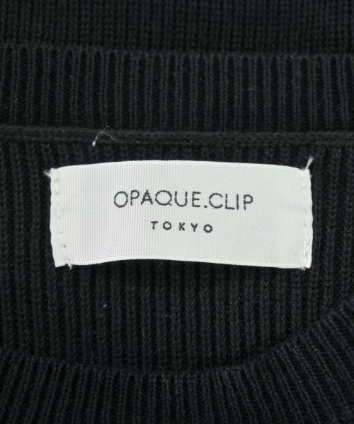 OPAQUE.CLIP（オペークドットクリップ）ニット・セーター 黒 サイズ:38(M位) レディース/2200702634031