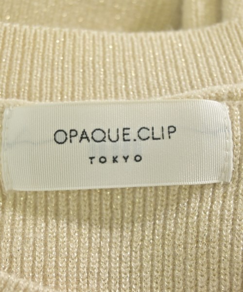 OPAQUE.CLIP（オペークドットクリップ）ニット・セーター 白 サイズ:36(S位) レディース/2200702569043