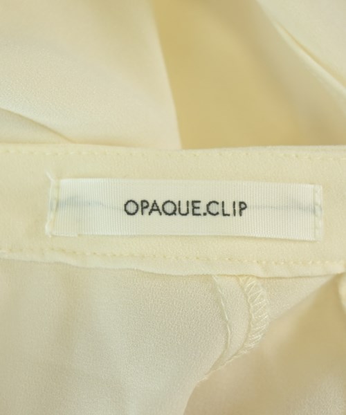 OPAQUE.CLIP（オペークドットクリップ）ブラウス 白 サイズ:38(M位) レディース/2200701900205