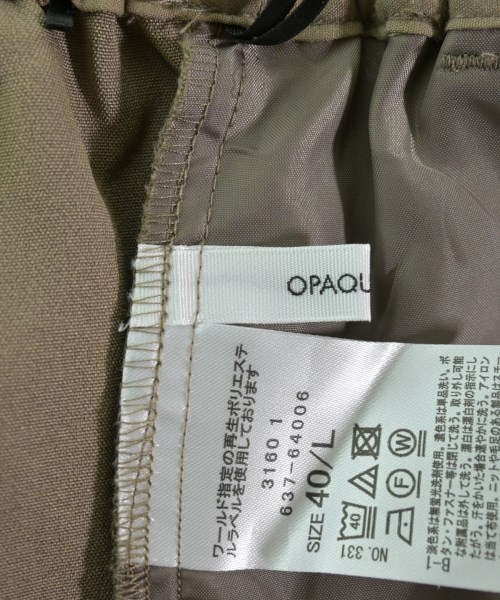 OPAQUE.CLIP（オペークドットクリップ）その他 茶 サイズ:40/L レディース/2200703434098