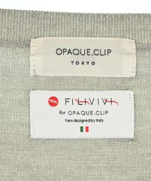 OPAQUE.CLIP（オペークドットクリップ）ニット・セーター グレー サイズ:38(M位) レディース/2200705275057
