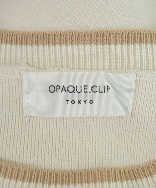 OPAQUE.CLIP（オペークドットクリップ）ニット・セーター 白 サイズ:M レディース/2200708435083