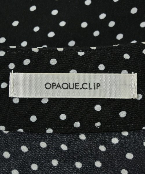 OPAQUE.CLIP（オペークドットクリップ）ブラウス 黒 サイズ:38(M位) レディース/2200708499030