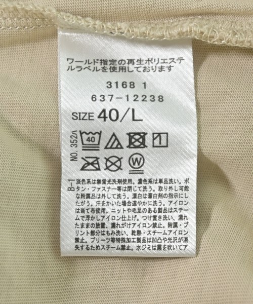 OPAQUE.CLIP（オペークドットクリップ）Tシャツ・カットソー ベージュ サイズ:40(M位) レディース/2200709288039