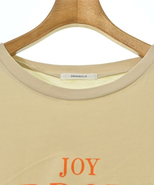 OPAQUE.CLIP（オペークドットクリップ）Tシャツ・カットソー ベージュ サイズ:40(M位) レディース/2200709288039