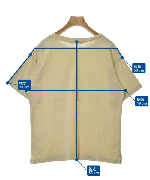 OPAQUE.CLIP（オペークドットクリップ）Tシャツ・カットソー ベージュ サイズ:40(M位) レディース/2200709288039