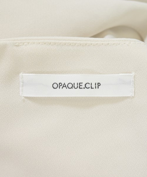 OPAQUE.CLIP（オペークドットクリップ）ブラウス 白 サイズ:36(S位) レディース/2200706427073