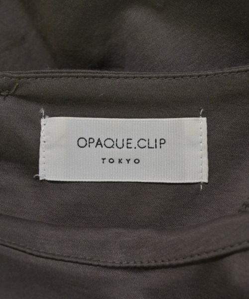 OPAQUE.CLIP（オペークドットクリップ）Tシャツ・カットソー グレー サイズ:M レディース/2200659643087