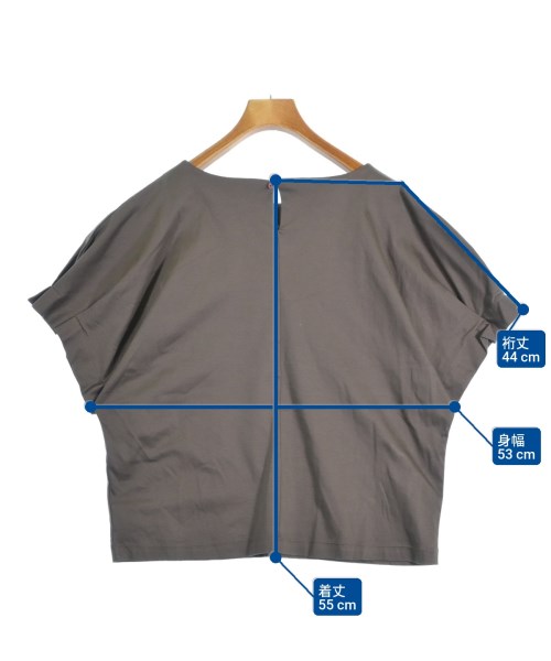 OPAQUE.CLIP（オペークドットクリップ）Tシャツ・カットソー グレー サイズ:M レディース/2200659643087