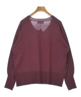 OPAQUE.CLIP（オペークドットクリップ）ニット・セーター 赤 サイズ:38(M位) レディース/2200659647023