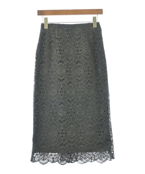 OPAQUE.CLIP(オペークドットクリップ)ロング・マキシ丈スカート グレー サイズ:S/2200663910021