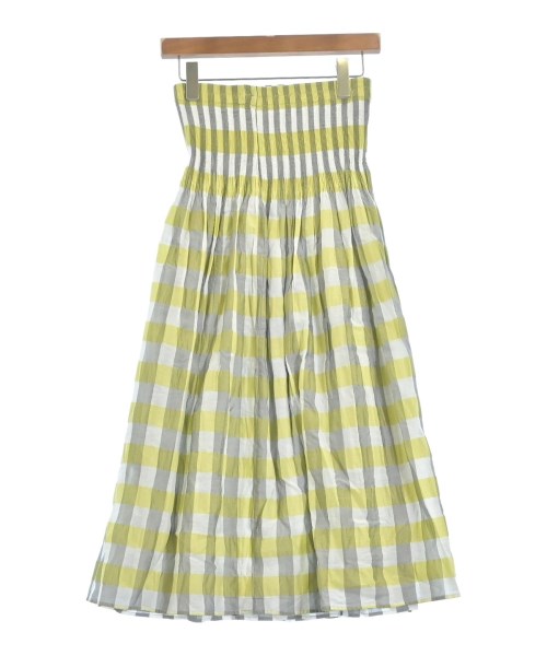 OPAQUE.CLIP（オペークドットクリップ）ロング・マキシ丈スカート 黄 サイズ:M レディース/2200659949103