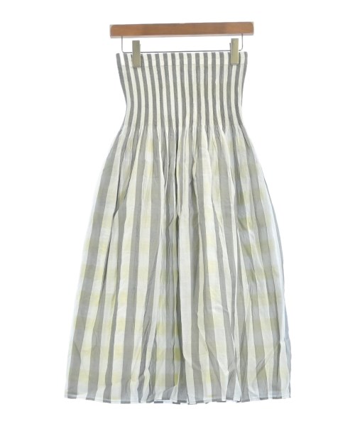 OPAQUE.CLIP（オペークドットクリップ）ロング・マキシ丈スカート 黄 サイズ:M レディース/2200659949103